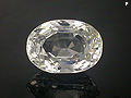 Cut Colorless Oval Chrysoberyl, Burma