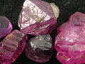 Ruby Crystals, Mogok, Burma, Myanmar