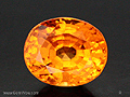 "A Beautiful Golden Orange Mogok Spessartite Garnet"