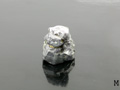 Grey Sapphire Crystal, Mogok, Burma
