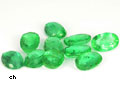 Cut Emerald Calibrated