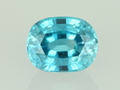 Cut Blue Zircon