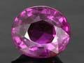 Cut "Intense Purple" Sapphire, Myanmar