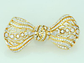 Diamond Brooch 18K Yellow Gold