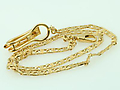 Italian Key Chain 18K Yellow Gold