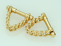 Cuff Link 18K Yellow Gold