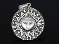 The Sun Silver  Pendant