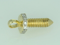 Silver CZ12 Pendant