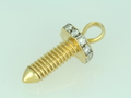 Silver CZ12 Pendant