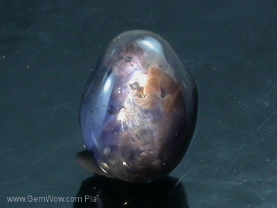 "At First Glance" Star Sapphire, Corundom, 3.75 cts, 9.4 x 4.6 x 7.37 x mm