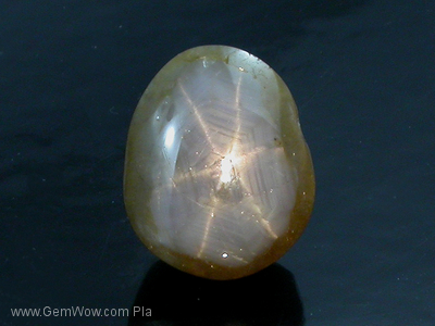 "Indeed Nice" Unusual Star Sapphire, Corundom, 8.05 cts, 11.8 x 6.65 x 9.7 x mm