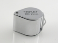 Loupe 10X Triplet 21mm.(sil)