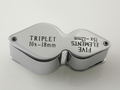 Loupe Triplet 10X18 5 element 15X12 mm