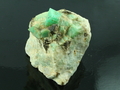 Emerald Look-Alike Amazonite in Matrix, Mogok, Myanmar