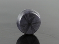 "Double Happiness" Double Sided Violetish-Grey Trapiche Sapphire