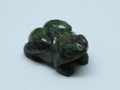 Zoisite Carving Frog, Mogok, Burma
