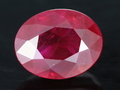 Cut Burma Ruby Heated, Burma