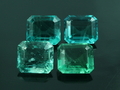 Cut Green Fluorite Calibrated OT 15 x 17 mm.