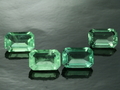 Cut Green Fluorite Calibrated OT 8 x 12 mm.