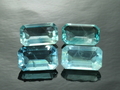 Cut Green Fluorite Calibrated OT 9 x 15 mm.