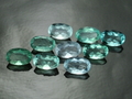 Cut Green Fluorite Calibrated OV 8 x 12 mm.