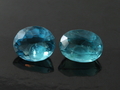 Cut Green Fluorite Calibrated OV 11 x 15 mm.
