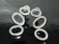 White Gold Diamond Earrings