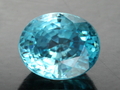Cut Blue Zircon