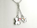 Rhodium Plated Silver Necklaces