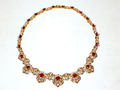 Necklaes Ruby And Diamond Gold 96.5%