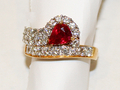 Ruby And Diamond Ring