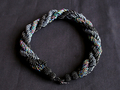 Black Beaded Necklace