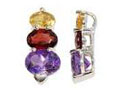multi Semi Pendant Stering Silver Pandant with Rhodium plated