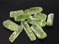 10 Peridot Crystal Lot, Myanmar