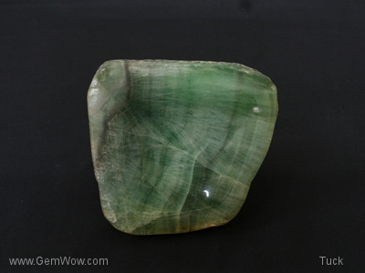 Fluorite Carving Ashtray, Fluorite, 1.85 kg, 5.1 x 2 x 5.5 x in