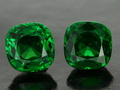 Cut Tsavorite pair