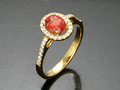 Yellow Gold Sapphire Ring