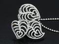 White Gold Diamond Pendant