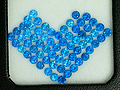 Cut Indigo Apatite