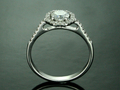 White Gold18K Diamond Ring