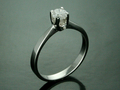 White Gold18K Diamond Ring