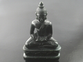 Black Jadeite Buddha Carving, Mogok, Burma