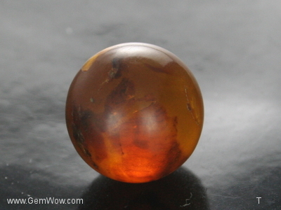 Amber Ball, Amber, 6.54 cts, 13.51 x 12.76 x 13.53 x mm