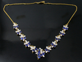 Sapphire & Diamond Necklace