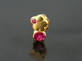 Ruby with Yellow Gold Pendant, Myanmar