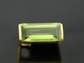 Peridot with Yellow Gold Pendant, Myanmar