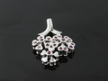 Ruby with White Gold Pendant, Myanmar