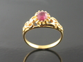 Ruby with Yellow Gold  Ring, Myanmar