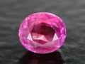 Pink Sapphire Cut heated