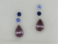 Pink & Blue Sapphire Cut Unheated